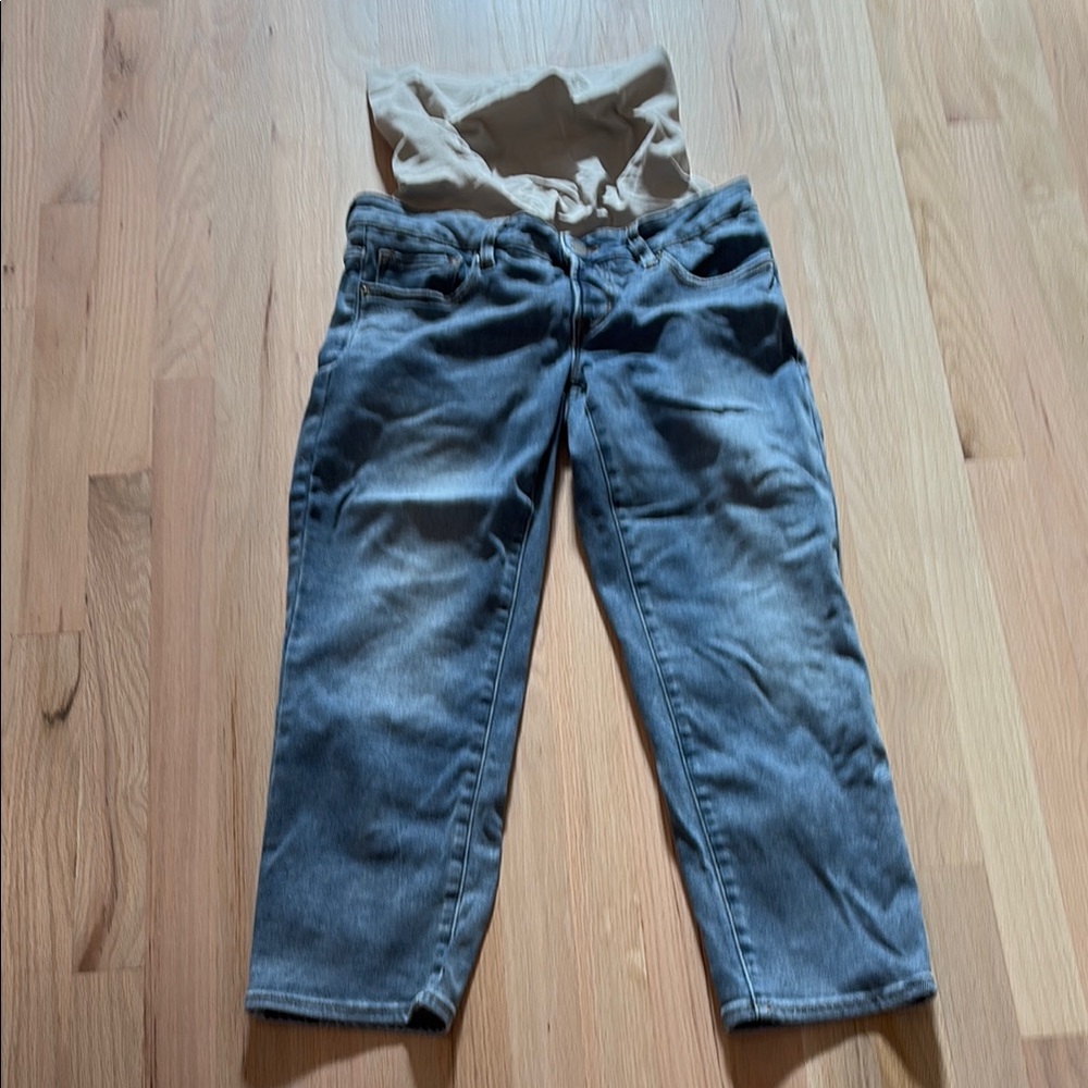 BLANQI Maternity Cropped Denim Pants